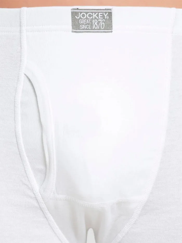 Men's White Boxer Brief Pack of 2