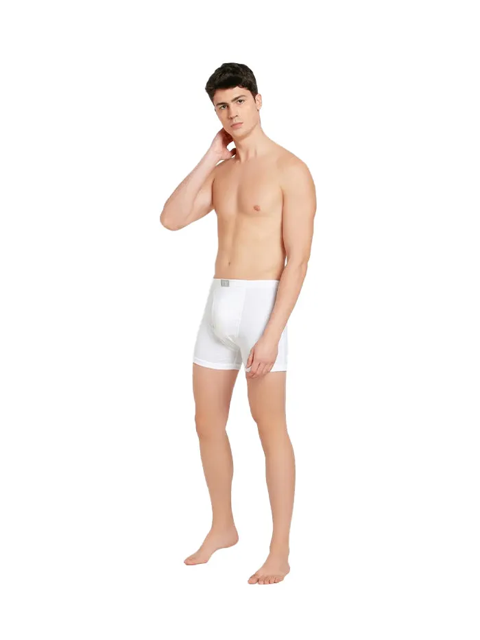 Men's White Boxer Brief Pack of 2