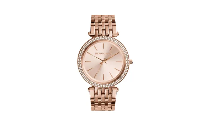 Michael Kors Darci Women's Rose Gold Stainless Steel Watch