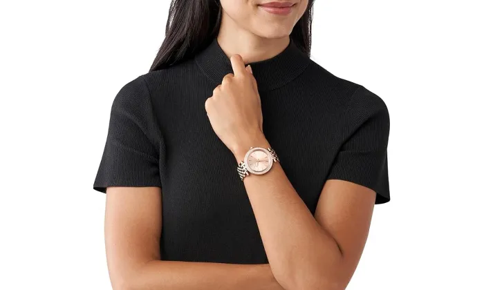 Michael Kors Darci Women's Rose Gold Stainless Steel Watch