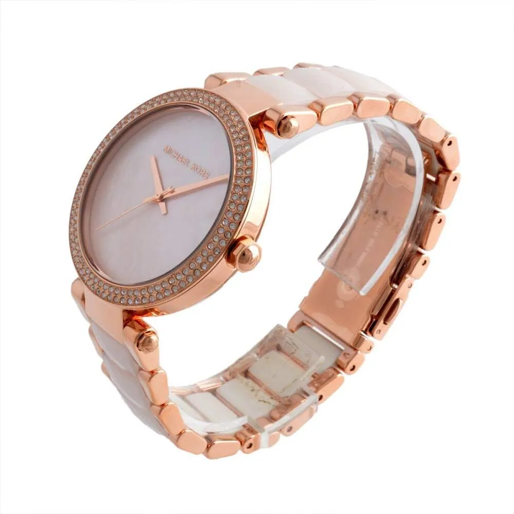 Michael Kors Parker Rose Gold Tone Women's Watch MK6402