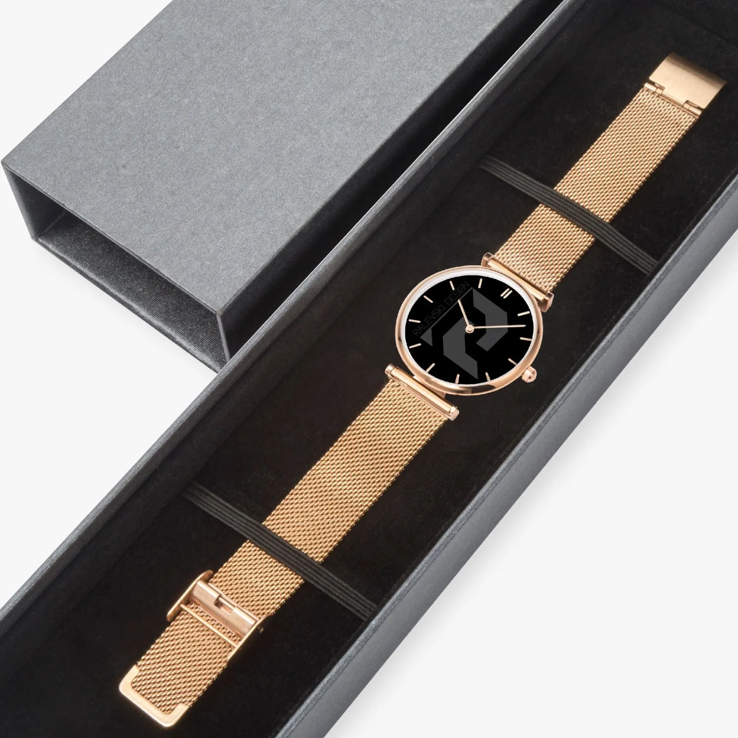 New Stylish Ultra-Thin Quartz Watch (With Indicators)