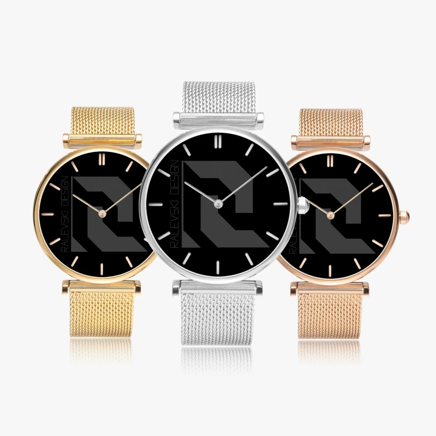 New Stylish Ultra-Thin Quartz Watch (With Indicators)