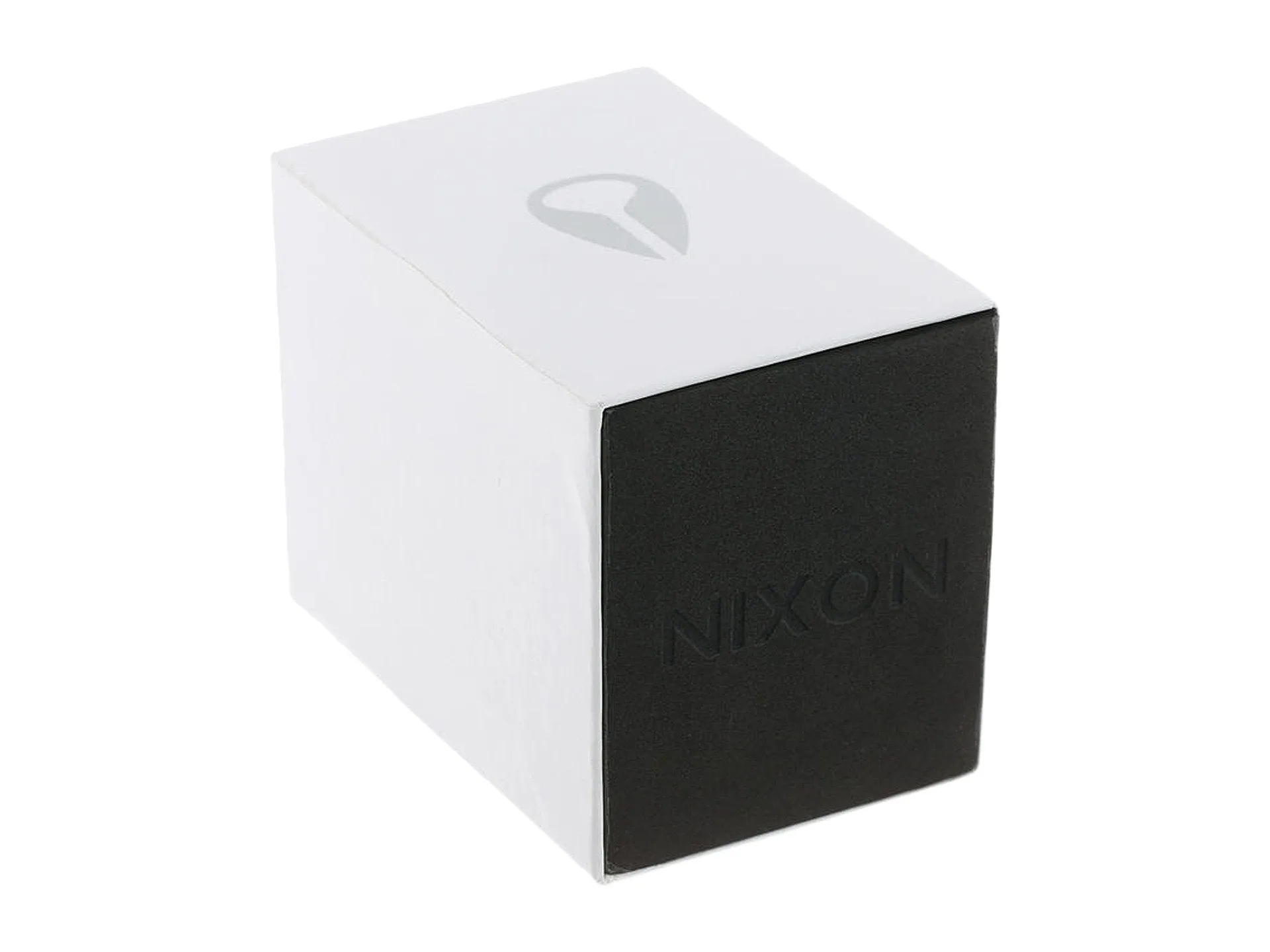Nixon 48-20 Chronograph White Dial Black Leather Strap Men's Watch Men's Watch A363-486