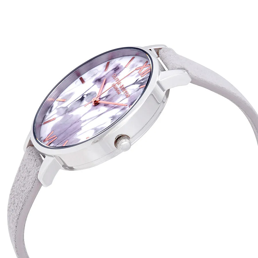 Olivia Burton Eco Friendly Grey Dial Ladies Watch OB16VE13