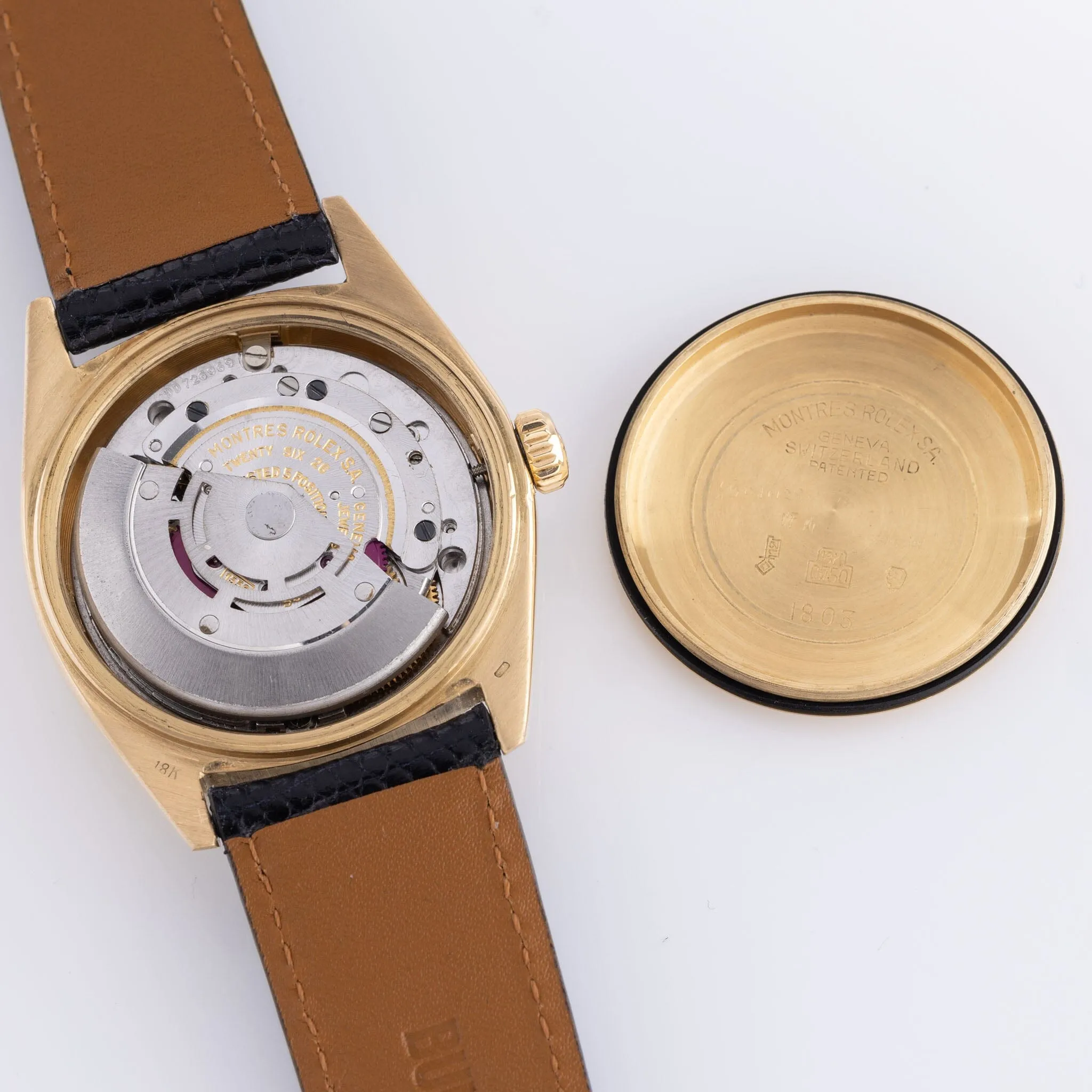 Rolex Day-date Yellow Gold Matte Champagne Dial ref 1803