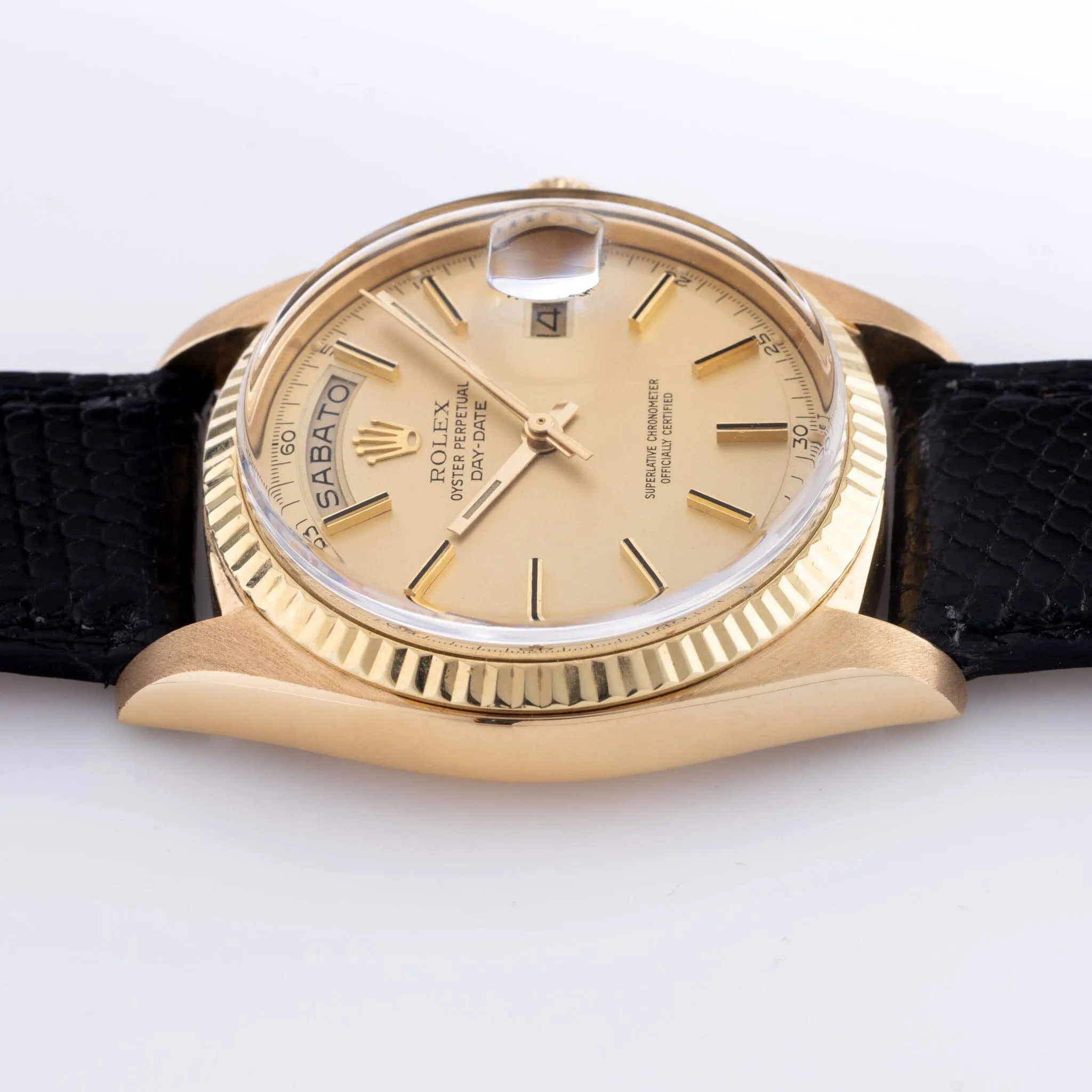 Rolex Day-date Yellow Gold Matte Champagne Dial ref 1803