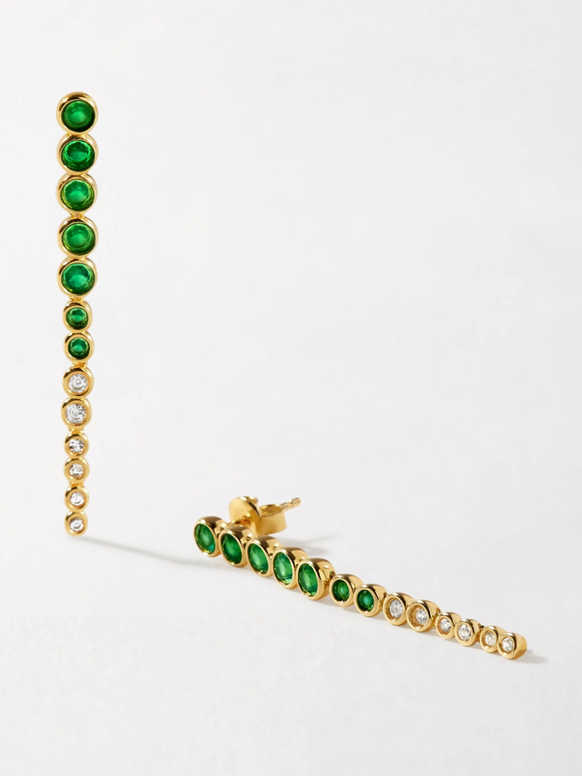 Serena tennis drop earrings