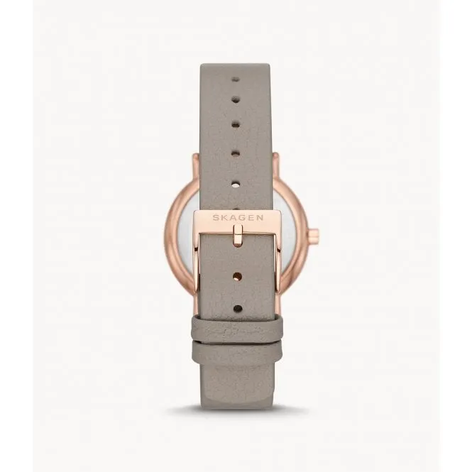 Skagen Ladies Sand Eco-Friendly Leather Watch