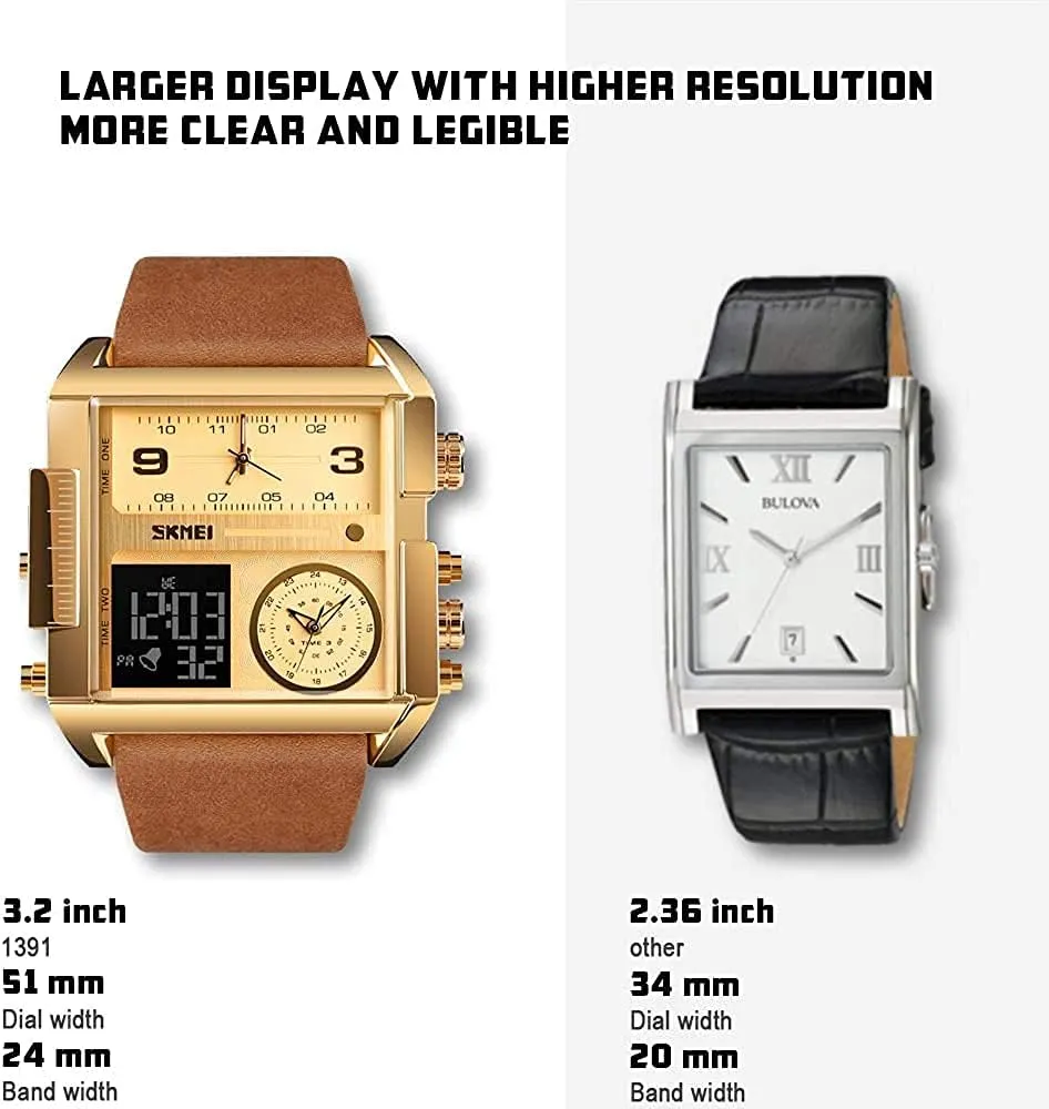 SKMEI Square Watches for Men W375692
