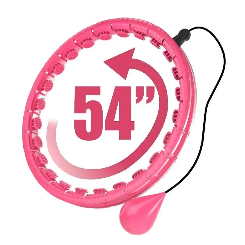 Smart Fitness Hoop with 360-Degree Massage