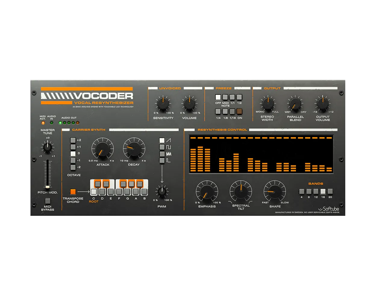 Softube Vocoder