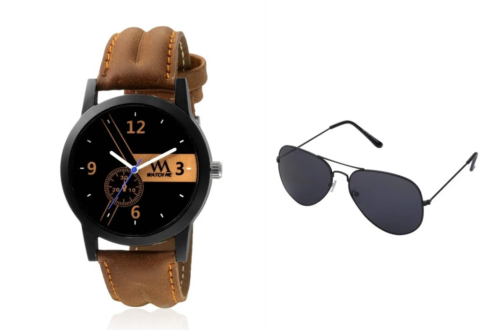 Stylish Watches for Boys and Men Combo Gift Set with Sunglasses