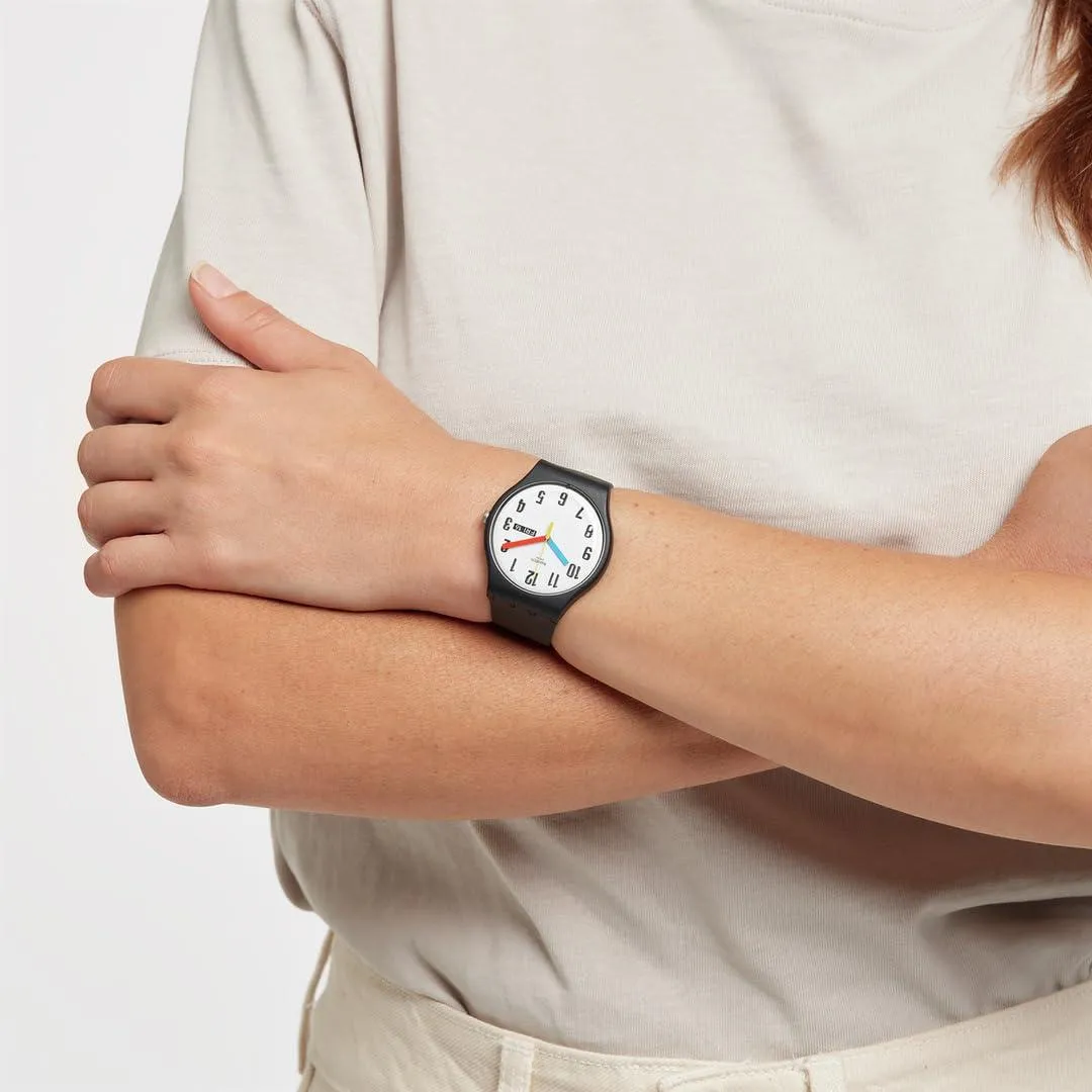 Swatch Unisex Francia Quartz Bio-sourced Watch