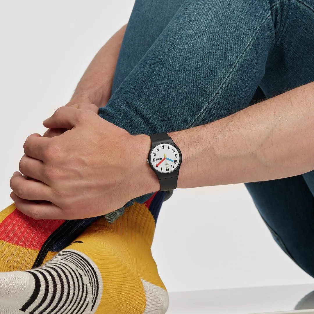 Swatch Unisex Francia Quartz Bio-sourced Watch