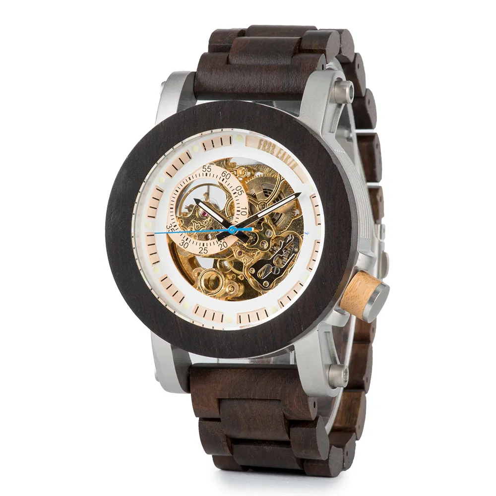 Synergy X Wood Watch