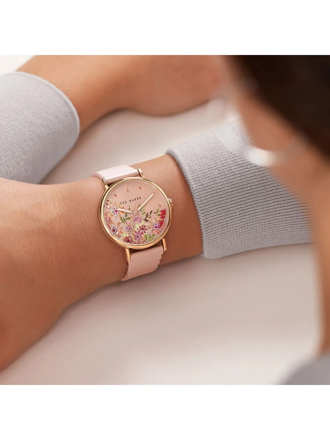 Ted Baker Phylipa Retro Pink Dial Women Watch - BKPPHS238