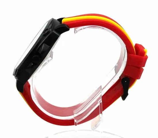 The Flash Red and Yellow Stripe Watch (FLH9019)