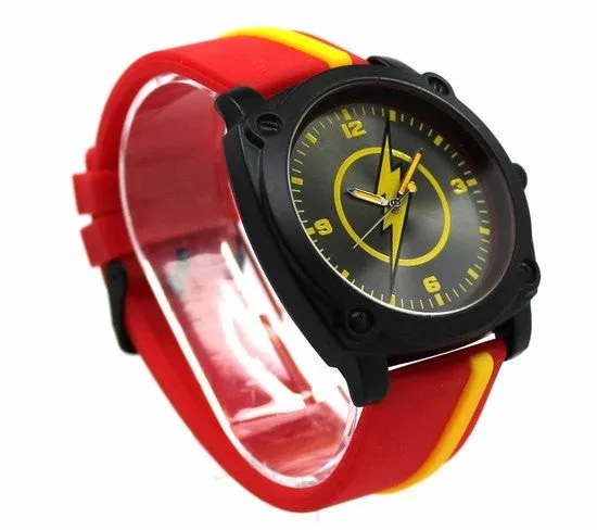 The Flash Red and Yellow Stripe Watch (FLH9019)