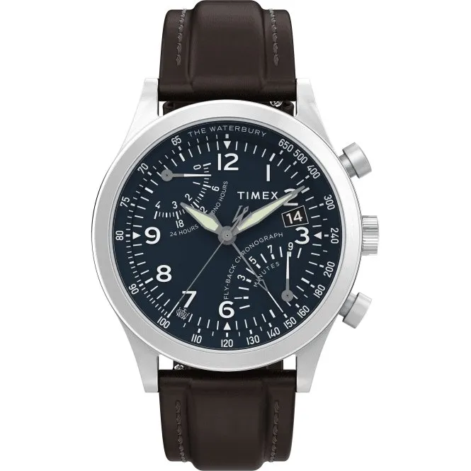 Timex Gents Waterbury Traditional Blue Watch TW2W47900