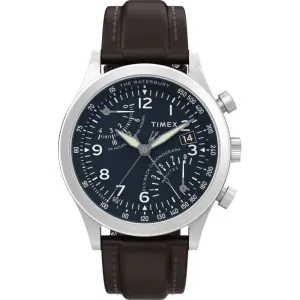 Timex Gents Waterbury Traditional Blue Watch TW2W47900