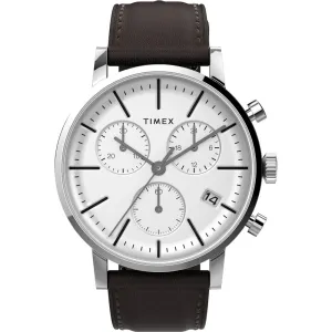 Timex Men 40 mm Size White Dial Analog Watch -TW2V36600
