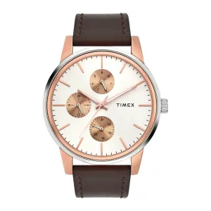 Timex Silver Dial Men Multifunction Watch - TWEG18900