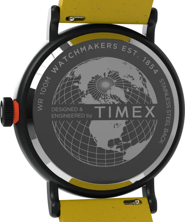 Timex Standard Diver 43mm Eco-Friendly Resin Strap Watch TW2V71600