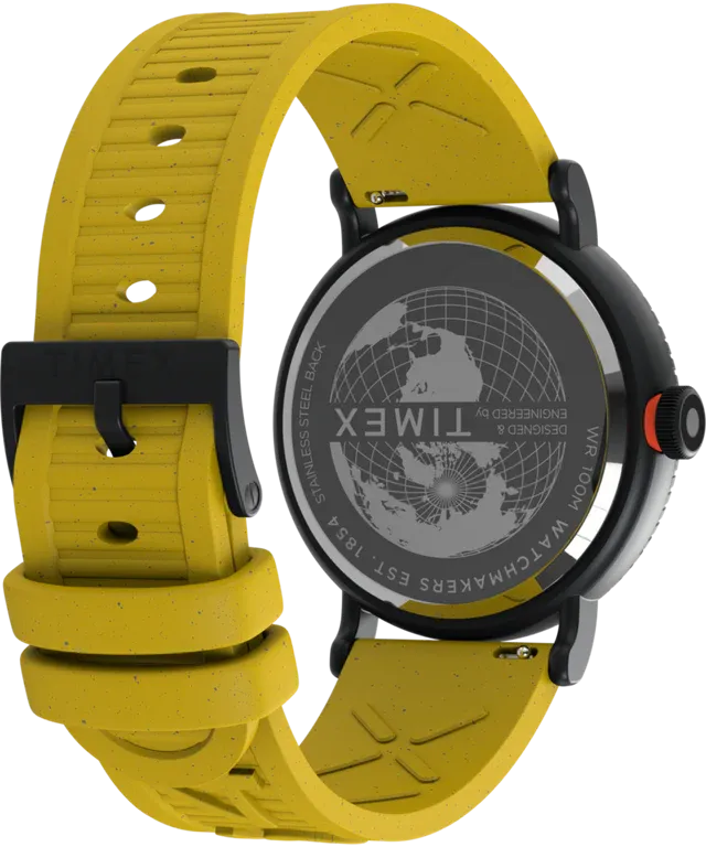 Timex Standard Diver 43mm Eco-Friendly Resin Strap Watch TW2V71600