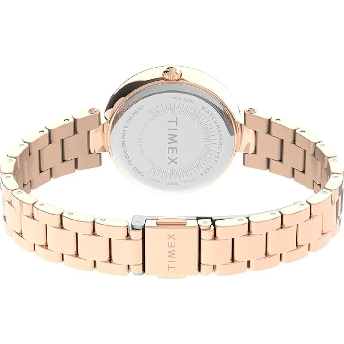 Timex Women 32 Size Pink Dial Analog Watch - TW2V24300