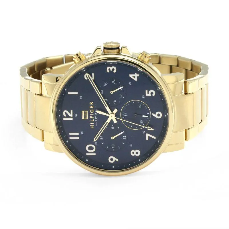 Tommy Hilfiger Multi-function Gold Steel Men's Watch 1710384
