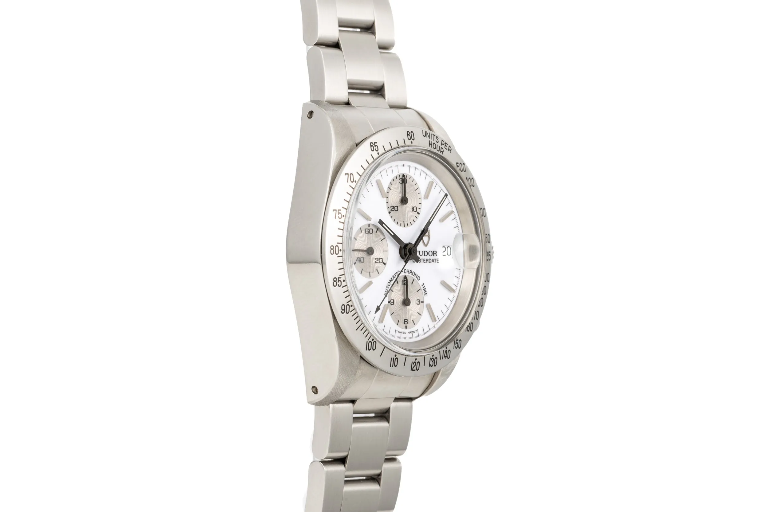 Tudor 'Big Block' Chronograph 'Silver Albino'