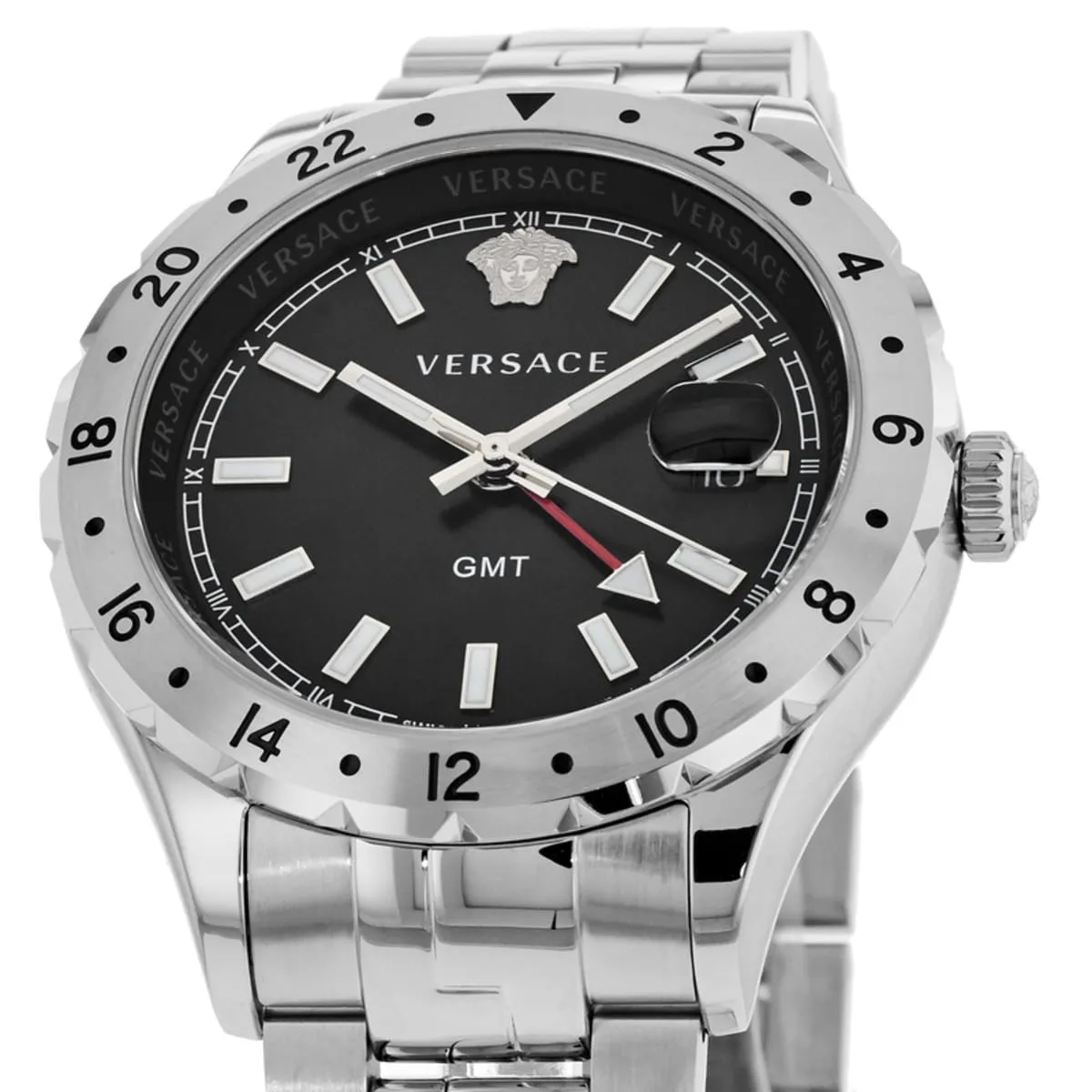 Versace Hellenyium Black Dial Men's Watch V11020015