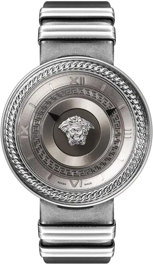 Versace V-Metal Icon Silver Women's Watch VLC120016