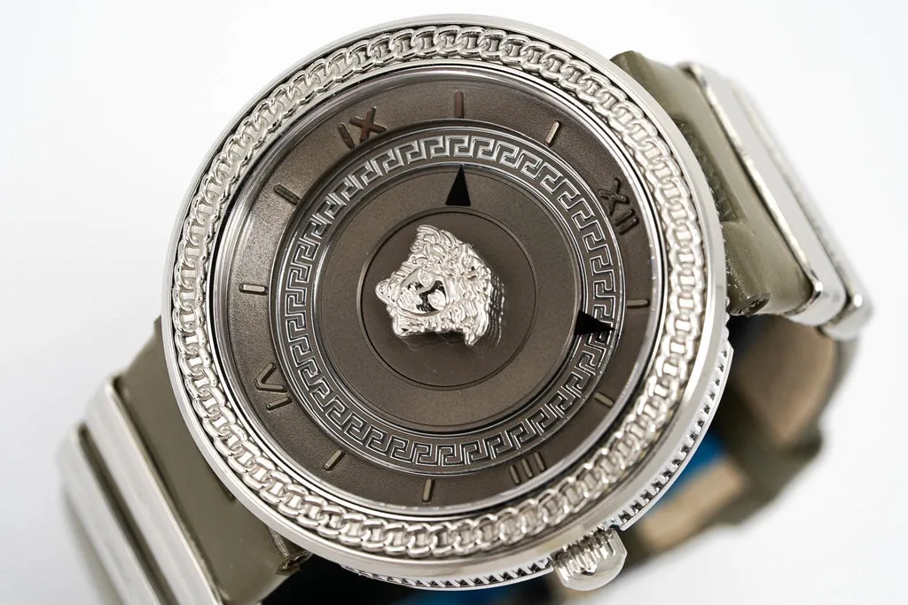 Versace V-Metal Icon Silver Women's Watch VLC120016