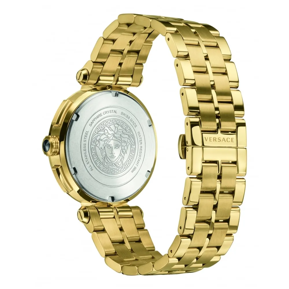 Versace V-Racer Aion Gold Chronograph Men's Watch VBR060017