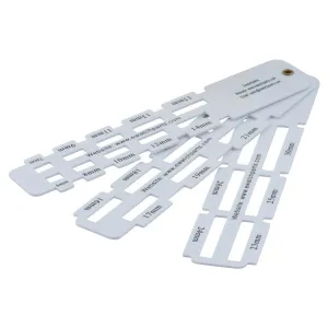 WATCH STRAP BAND & LUG MEASURING RULER GAUGE FOR 6MM TO 30MM TOOL FOR TAG HEUER