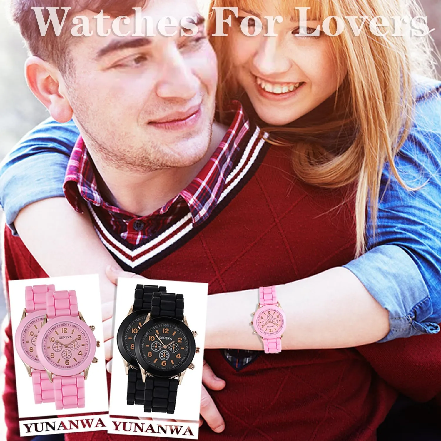 Wholesale Pack Assorted Silicone Watch Women Men Unisex Jelly Watches