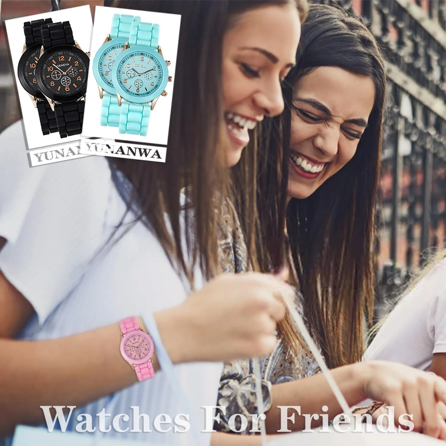 Wholesale Pack Assorted Silicone Watch Women Men Unisex Jelly Watches