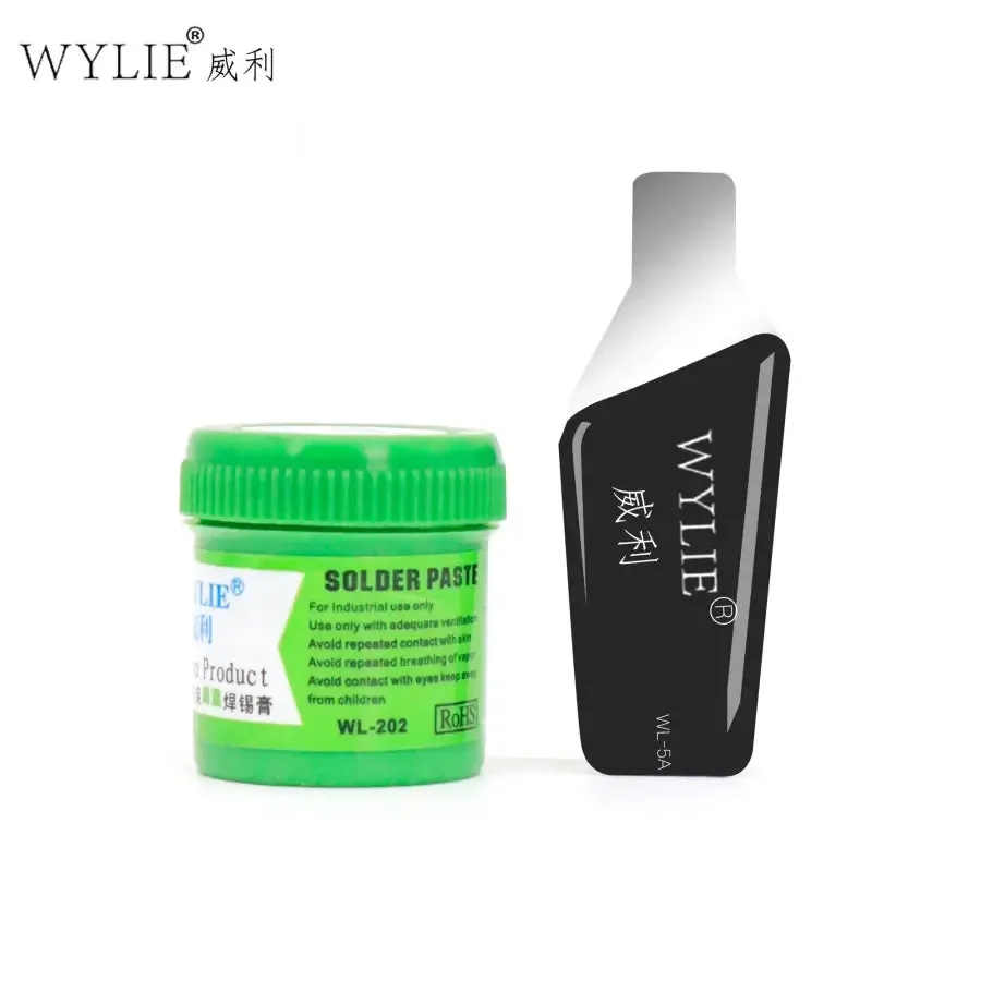 Wylie 2 in 1 BGA Disassemble Tin Scraper Screen Glue Rmover
